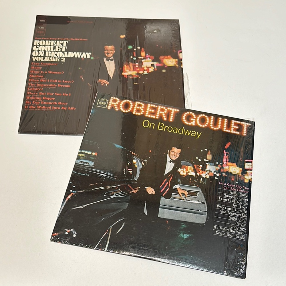2 ROBERT GOULET VINYLS